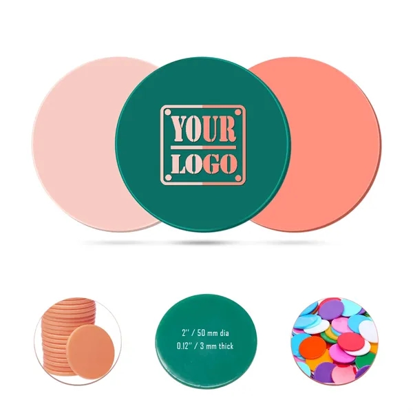 2'' Plastic Tokens - 2'' Plastic Tokens - Image 0 of 0