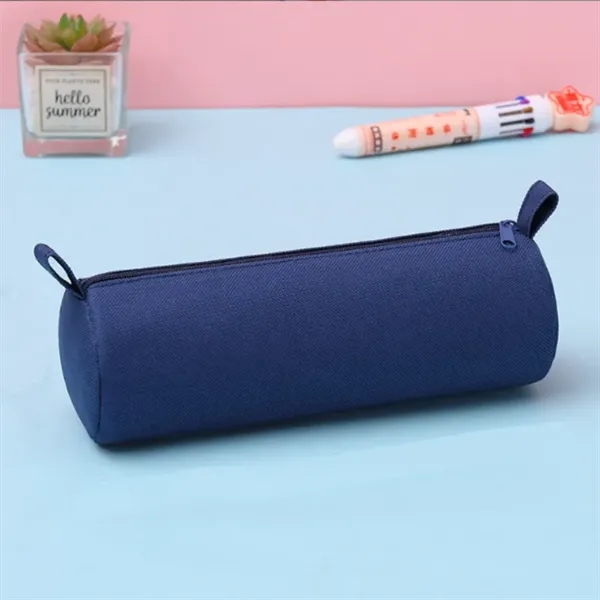 Stationery Portable Compact Simple Zipper Pencil Case - Stationery Portable Compact Simple Zipper Pencil Case - Image 1 of 5
