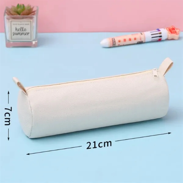 Stationery Portable Compact Simple Zipper Pencil Case - Stationery Portable Compact Simple Zipper Pencil Case - Image 4 of 5