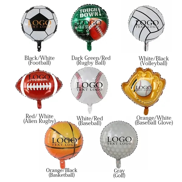 Sports Mylar Balloon - Sports Mylar Balloon - Image 1 of 9