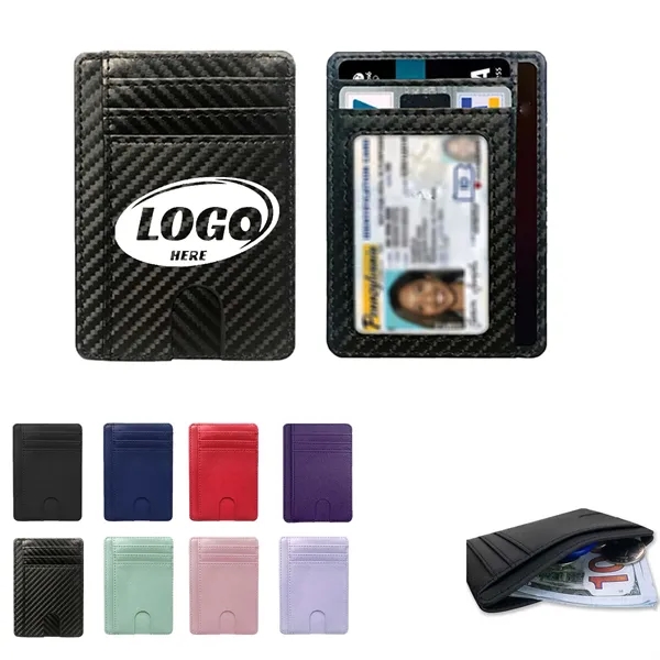 RFID Blocking Leather Wallet - RFID Blocking Leather Wallet - Image 0 of 4