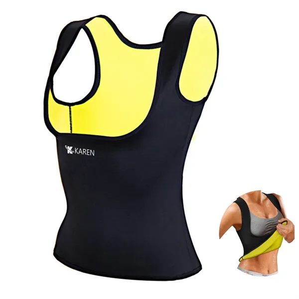 Women's Neoprene Slimming Tank Top for Workout - Women's Neoprene Slimming Tank Top for Workout - Image 0 of 5