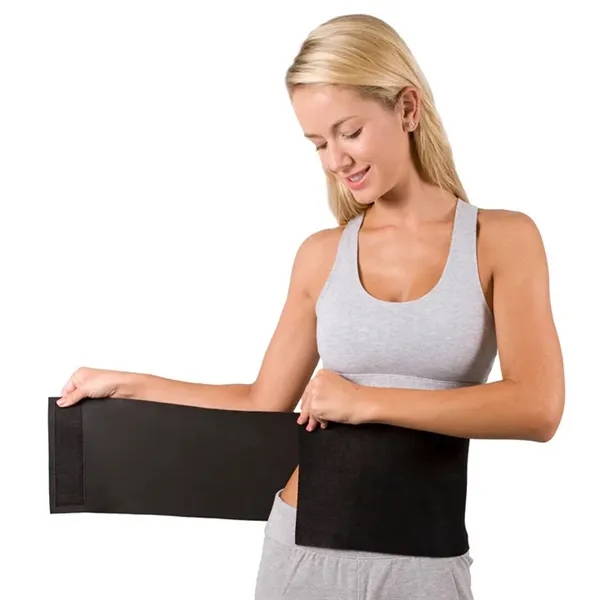 Adjustable Rubber Waist Trimmer Belt for Workouts - Adjustable Rubber Waist Trimmer Belt for Workouts - Image 3 of 4