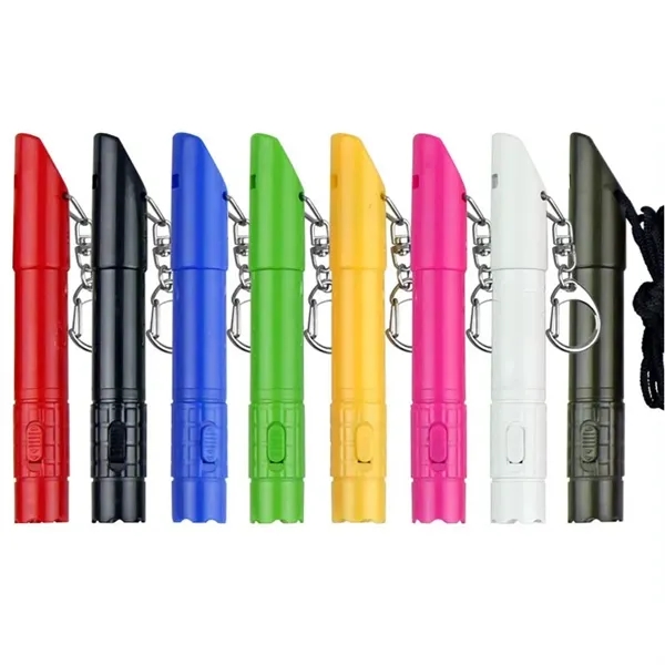 Multi Function Led Light Whistle Ballpoint Pen - Multi Function Led Light Whistle Ballpoint Pen - Image 3 of 3
