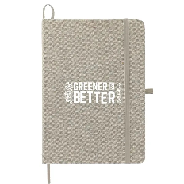 FSC® Mix 5" x 7" Recycled Cotton Bound Notebook - FSC® Mix 5" x 7" Recycled Cotton Bound Notebook - Image 1 of 13