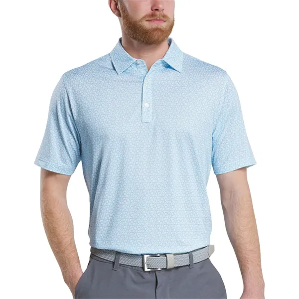 FootJoy Allover Floral Lisle Polo - FootJoy Allover Floral Lisle Polo - Image 0 of 8