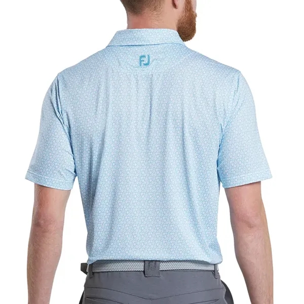FootJoy Allover Floral Lisle Polo - FootJoy Allover Floral Lisle Polo - Image 1 of 8