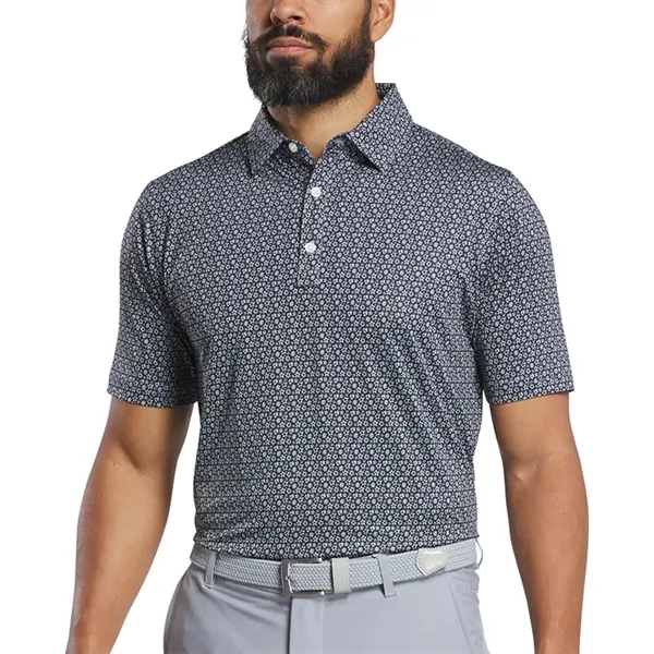 FootJoy Allover Floral Lisle Polo - FootJoy Allover Floral Lisle Polo - Image 5 of 8