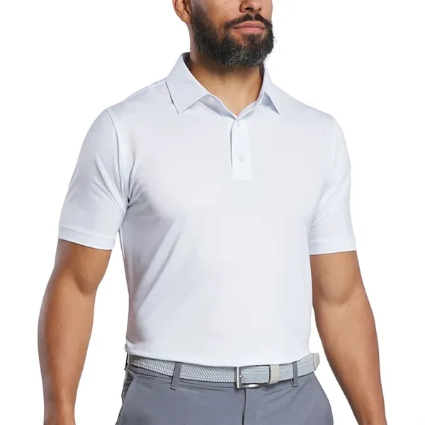 FootJoy Tonal Dot Print Lisle Polo - FootJoy Tonal Dot Print Lisle Polo - Image 7 of 7