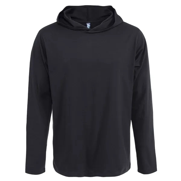 Unisex Hooded long sleeve t-shirt - Unisex Hooded long sleeve t-shirt - Image 3 of 6