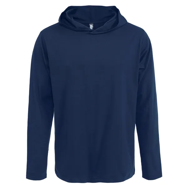 Unisex Hooded long sleeve t-shirt - Unisex Hooded long sleeve t-shirt - Image 2 of 6