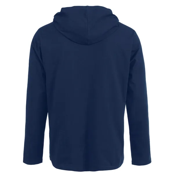 Unisex Hooded long sleeve t-shirt - Unisex Hooded long sleeve t-shirt - Image 5 of 6