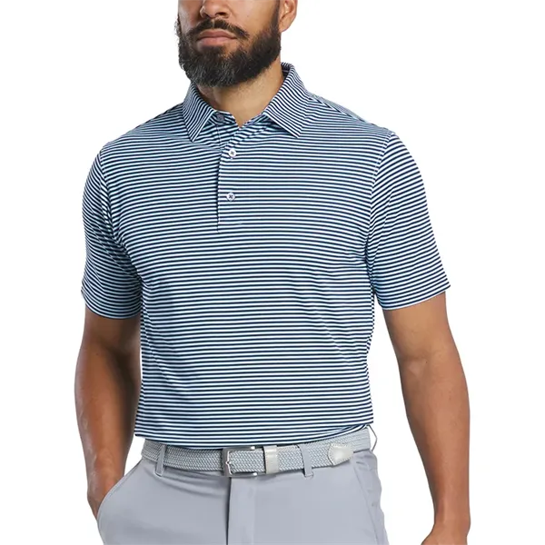 FootJoy MultiStripe Stretch Pique Polo - FootJoy MultiStripe Stretch Pique Polo - Image 2 of 7
