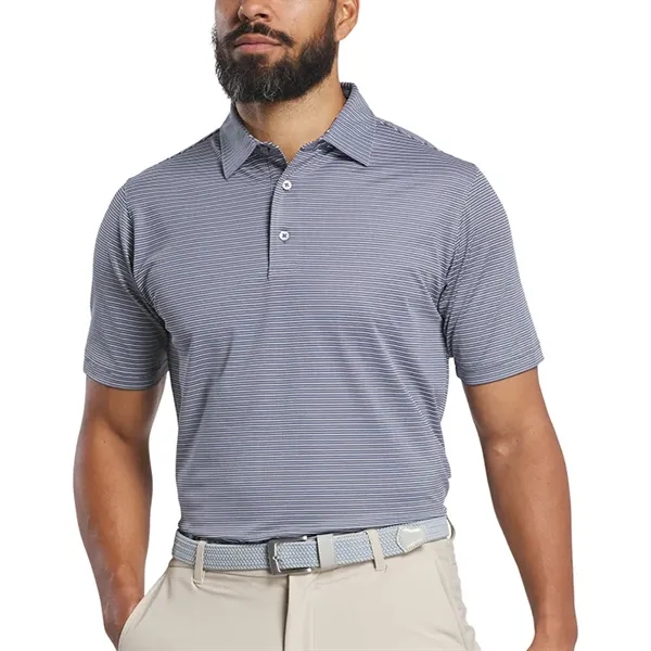 FootJoy MultiStripe Stretch Pique Polo - Athletic Fit - FootJoy MultiStripe Stretch Pique Polo - Athletic Fit - Image 5 of 5