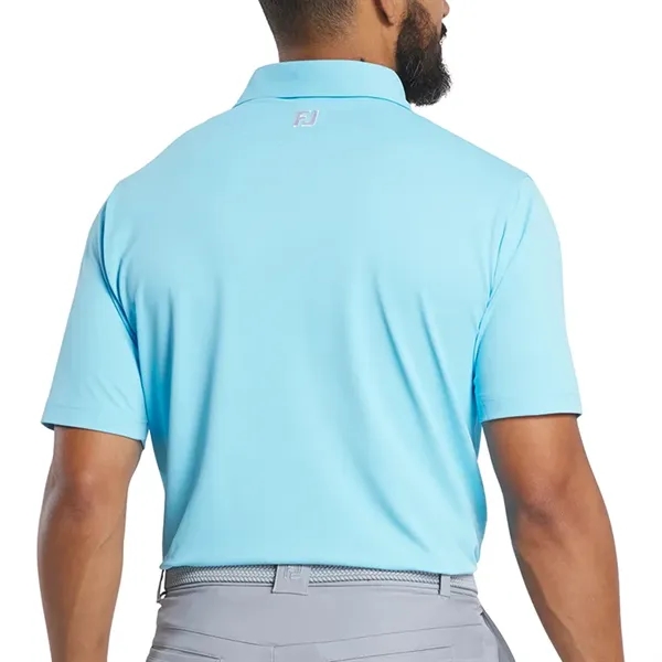 Footjoy Solid Stretch Pique Polo - Footjoy Solid Stretch Pique Polo - Image 5 of 5