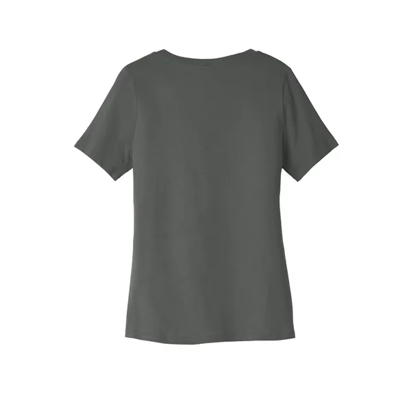 BELLA+CANVAS Women's Relaxed Jersey Short Sleeve V-Neck Tee. - BELLA+CANVAS Women's Relaxed Jersey Short Sleeve V-Neck Tee. - Image 6 of 35