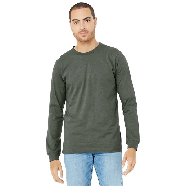 BELLA+CANVAS Unisex Heather CVC Long Sleeve Tee - BELLA+CANVAS Unisex Heather CVC Long Sleeve Tee - Image 66 of 92