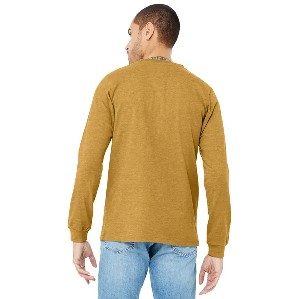 BELLA+CANVAS Unisex Heather CVC Long Sleeve Tee - BELLA+CANVAS Unisex Heather CVC Long Sleeve Tee - Image 72 of 92