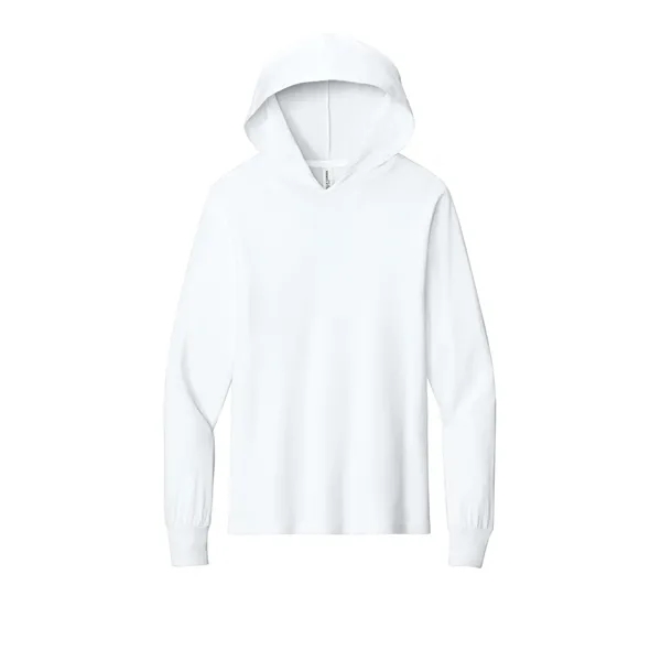 BELLA+CANVAS Unisex Jersey Long Sleeve Hoodie. - BELLA+CANVAS Unisex Jersey Long Sleeve Hoodie. - Image 8 of 16