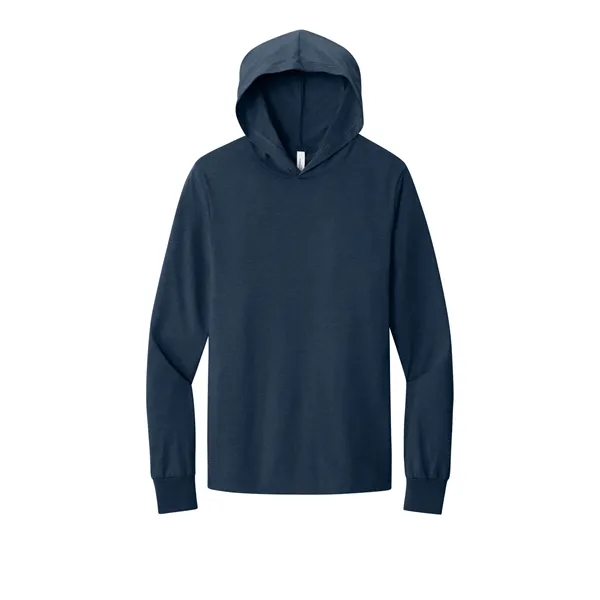 BELLA+CANVAS Unisex Jersey Long Sleeve Hoodie. - BELLA+CANVAS Unisex Jersey Long Sleeve Hoodie. - Image 13 of 16