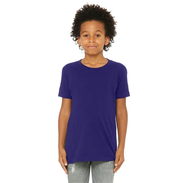 BELLA+CANVAS Youth Jersey Short Sleeve Tee. - BELLA+CANVAS Youth Jersey Short Sleeve Tee. - Image 17 of 97