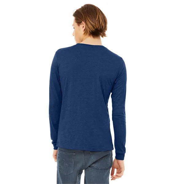 BELLA+CANVAS Unisex Triblend Long Sleeve Tee - BELLA+CANVAS Unisex Triblend Long Sleeve Tee - Image 11 of 70