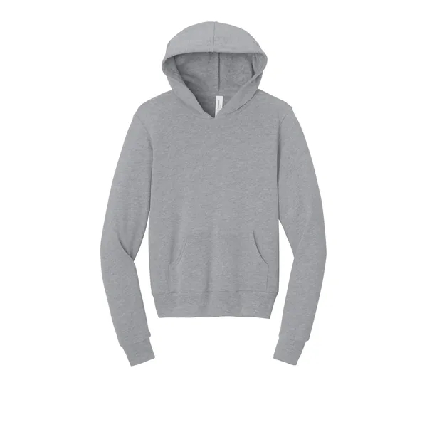 BELLA+CANVAS Youth Sponge Fleece Pullover Hoodie - BELLA+CANVAS Youth Sponge Fleece Pullover Hoodie - Image 3 of 22