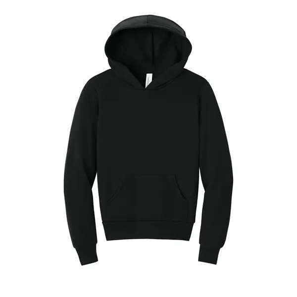 BELLA+CANVAS Youth Sponge Fleece Pullover Hoodie - BELLA+CANVAS Youth Sponge Fleece Pullover Hoodie - Image 9 of 22