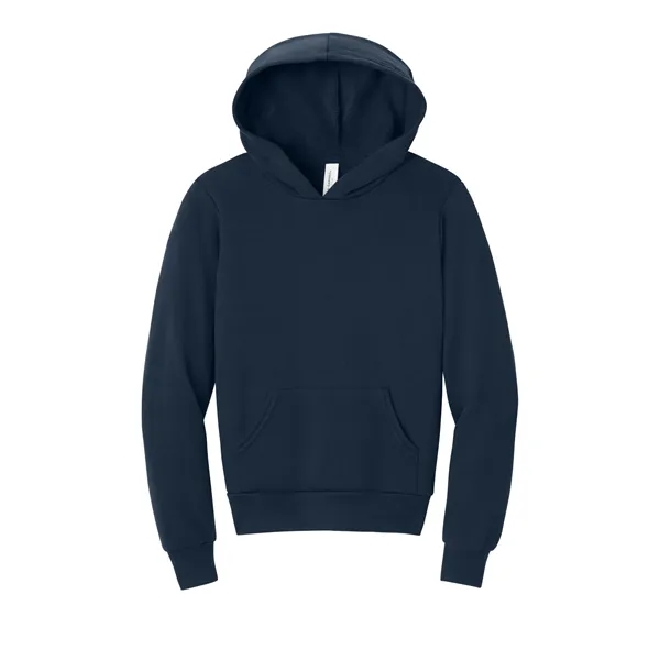 BELLA+CANVAS Youth Sponge Fleece Pullover Hoodie - BELLA+CANVAS Youth Sponge Fleece Pullover Hoodie - Image 19 of 22