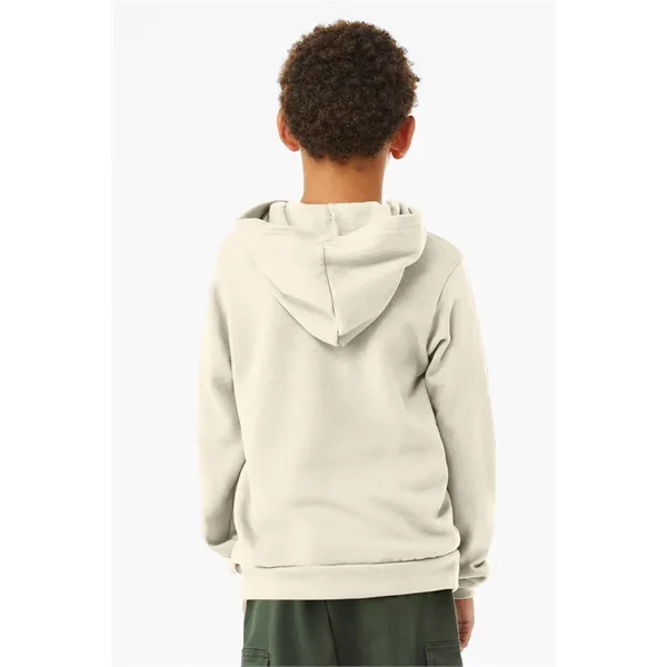 BELLA+CANVAS Youth Sponge Fleece Pullover Hoodie - BELLA+CANVAS Youth Sponge Fleece Pullover Hoodie - Image 22 of 22