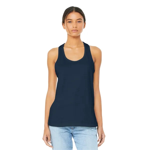 BELLA+CANVAS Women's Jersey Racerback Tank. - BELLA+CANVAS Women's Jersey Racerback Tank. - Image 15 of 46