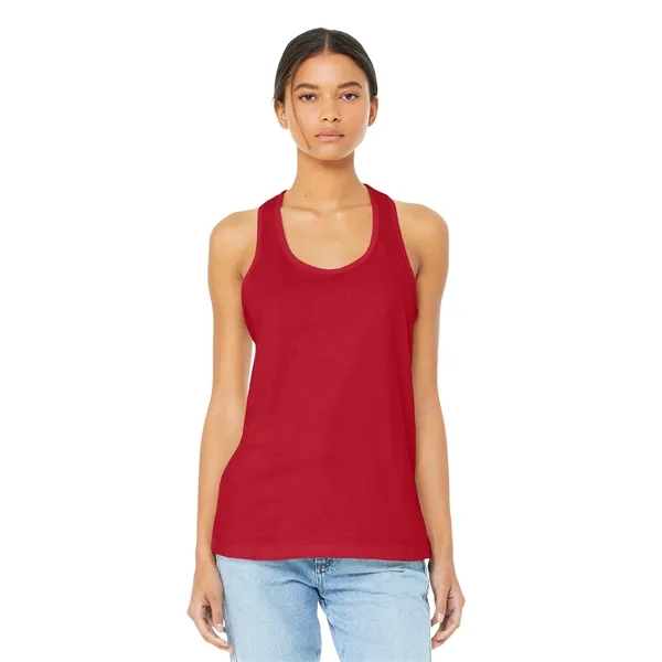 BELLA+CANVAS Women's Jersey Racerback Tank. - BELLA+CANVAS Women's Jersey Racerback Tank. - Image 20 of 46
