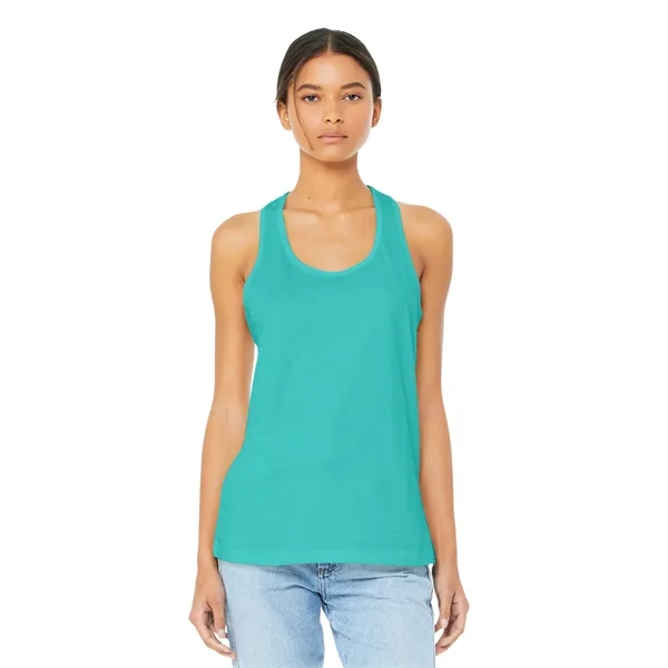 BELLA+CANVAS Women's Jersey Racerback Tank. - BELLA+CANVAS Women's Jersey Racerback Tank. - Image 25 of 46