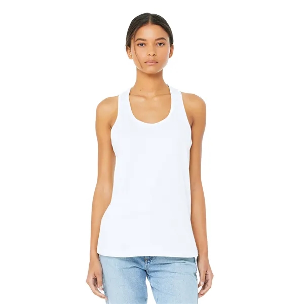 BELLA+CANVAS Women's Jersey Racerback Tank. - BELLA+CANVAS Women's Jersey Racerback Tank. - Image 36 of 46