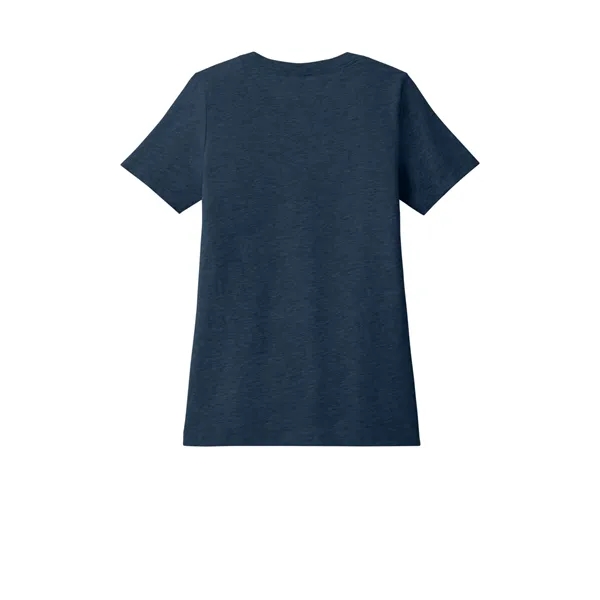 BELLA+CANVAS Women's Relaxed Heather CVC V-Neck Tee - BELLA+CANVAS Women's Relaxed Heather CVC V-Neck Tee - Image 18 of 28