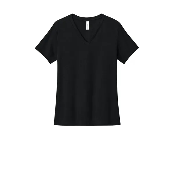 BELLA+CANVAS Women's Relaxed Heather CVC V-Neck Tee - BELLA+CANVAS Women's Relaxed Heather CVC V-Neck Tee - Image 24 of 28