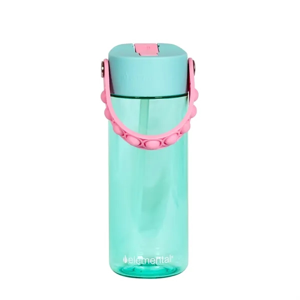 Elemental® Splash Pop Fidget 18oz Tritan Water Bottle - Elemental® Splash Pop Fidget 18oz Tritan Water Bottle - Image 12 of 19