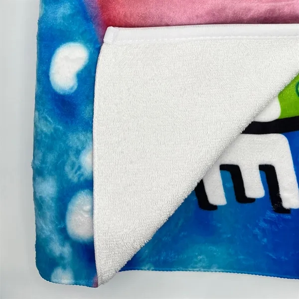 ViviLuxe™ Custom Beach Towel - ViviLuxe™ Custom Beach Towel - Image 2 of 8