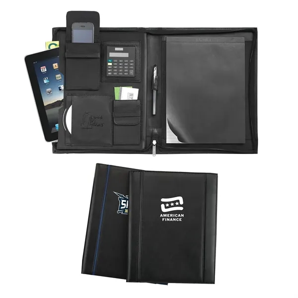 ProTech Padfolio - Zippered Portfolio (2 Contrast Colors)