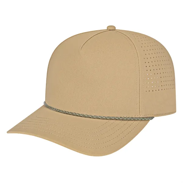 Summit Perforated Cap with Rope - Summit Perforated Cap with Rope - Image 3 of 10