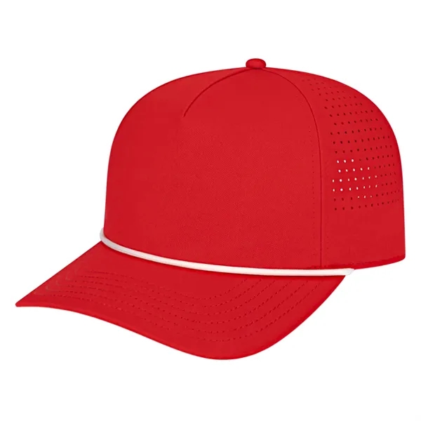 Summit Perforated Cap with Rope - Summit Perforated Cap with Rope - Image 6 of 10