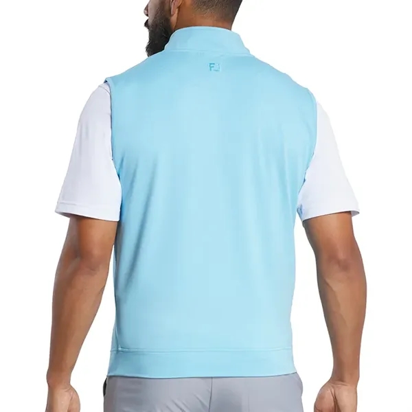FootJoy Approach Quarter Zip Pullover Vest (Gathered Waist) - FootJoy Approach Quarter Zip Pullover Vest (Gathered Waist) - Image 3 of 4