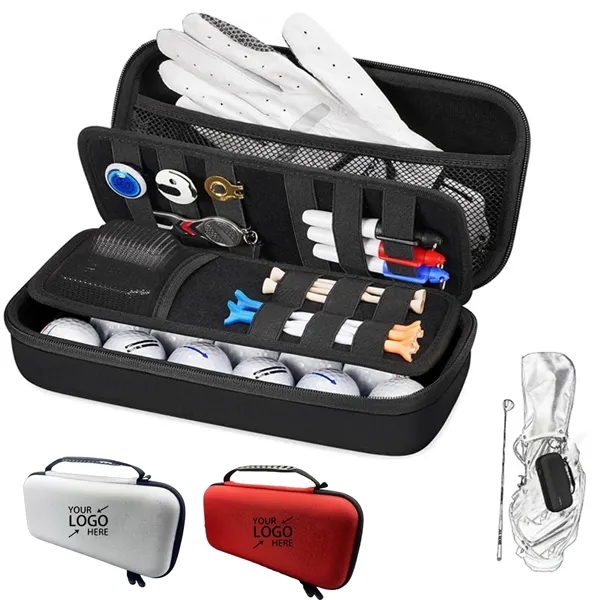 Custom Golf Ball Accessories Bag Case Pouch Organizer - Custom Golf Ball Accessories Bag Case Pouch Organizer - Image 0 of 5