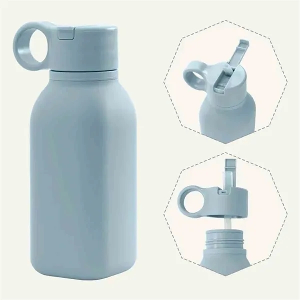 Silicone Bottle With Straw For Toddlers & Kids - Silicone Bottle With Straw For Toddlers & Kids - Image 3 of 3