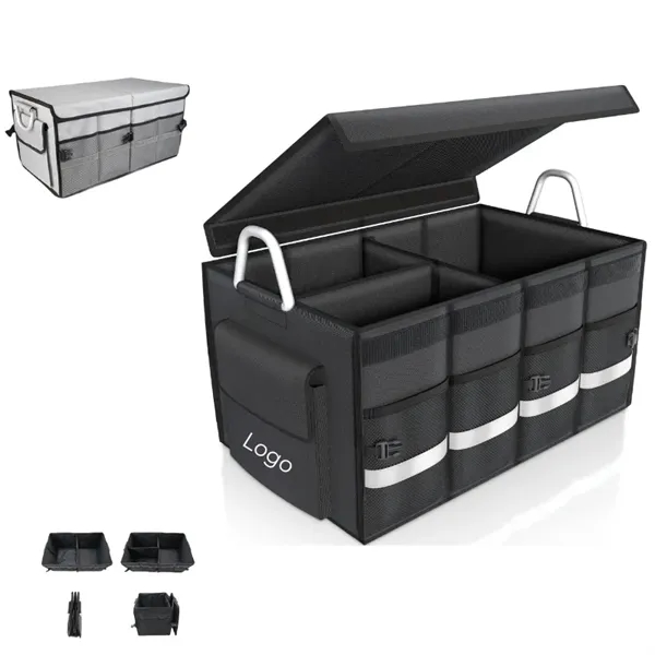Car Trunk Organizer with Lid - Car Trunk Organizer with Lid - Image 0 of 4