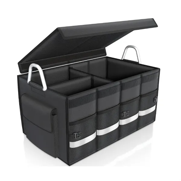 Car Trunk Organizer with Lid - Car Trunk Organizer with Lid - Image 3 of 4