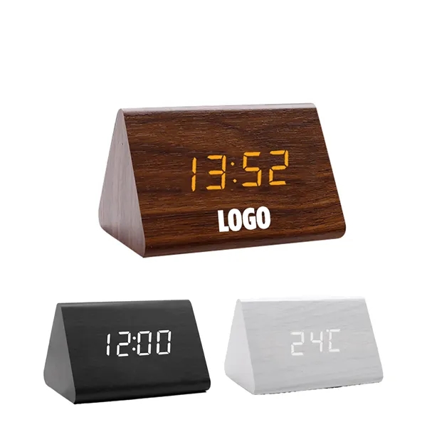 Wooden Digital Alarm Clocks - Wooden Digital Alarm Clocks - Image 0 of 1