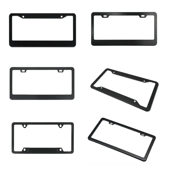 Custom Stainless Steel License Plate Frame US Standard Fit - Custom Stainless Steel License Plate Frame US Standard Fit - Image 3 of 3