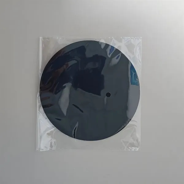 5-Inch Round Rubber Bottle Opener Coaster - 5-Inch Round Rubber Bottle Opener Coaster - Image 4 of 5