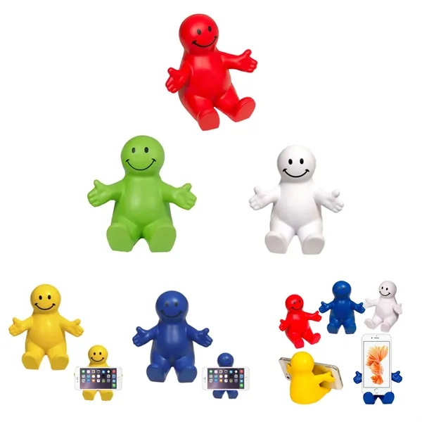 Smile Man Phone Stand And Stress Ball - Smile Man Phone Stand And Stress Ball - Image 2 of 2